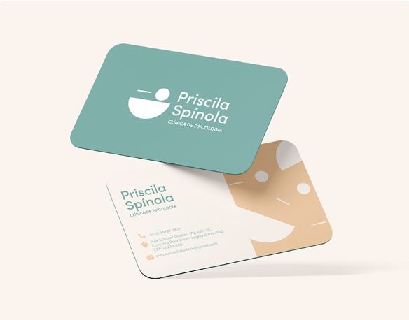 Identidade visual Priscila Spínola, Clínica de Psicologia