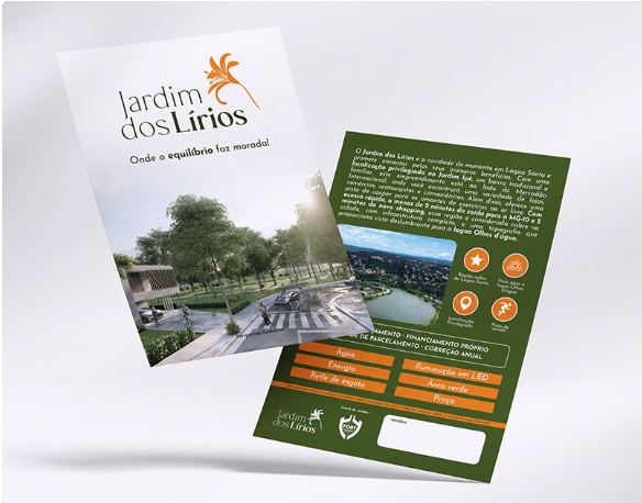 Identidade visual Jardim dos Lírios